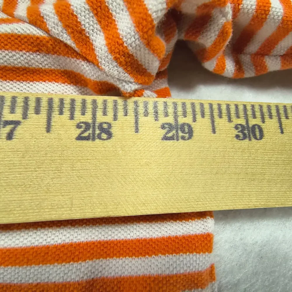 Polo by Ralph Lauren Collared Short Sleeve Polo Shirt Mens Size 4XB Orange White
